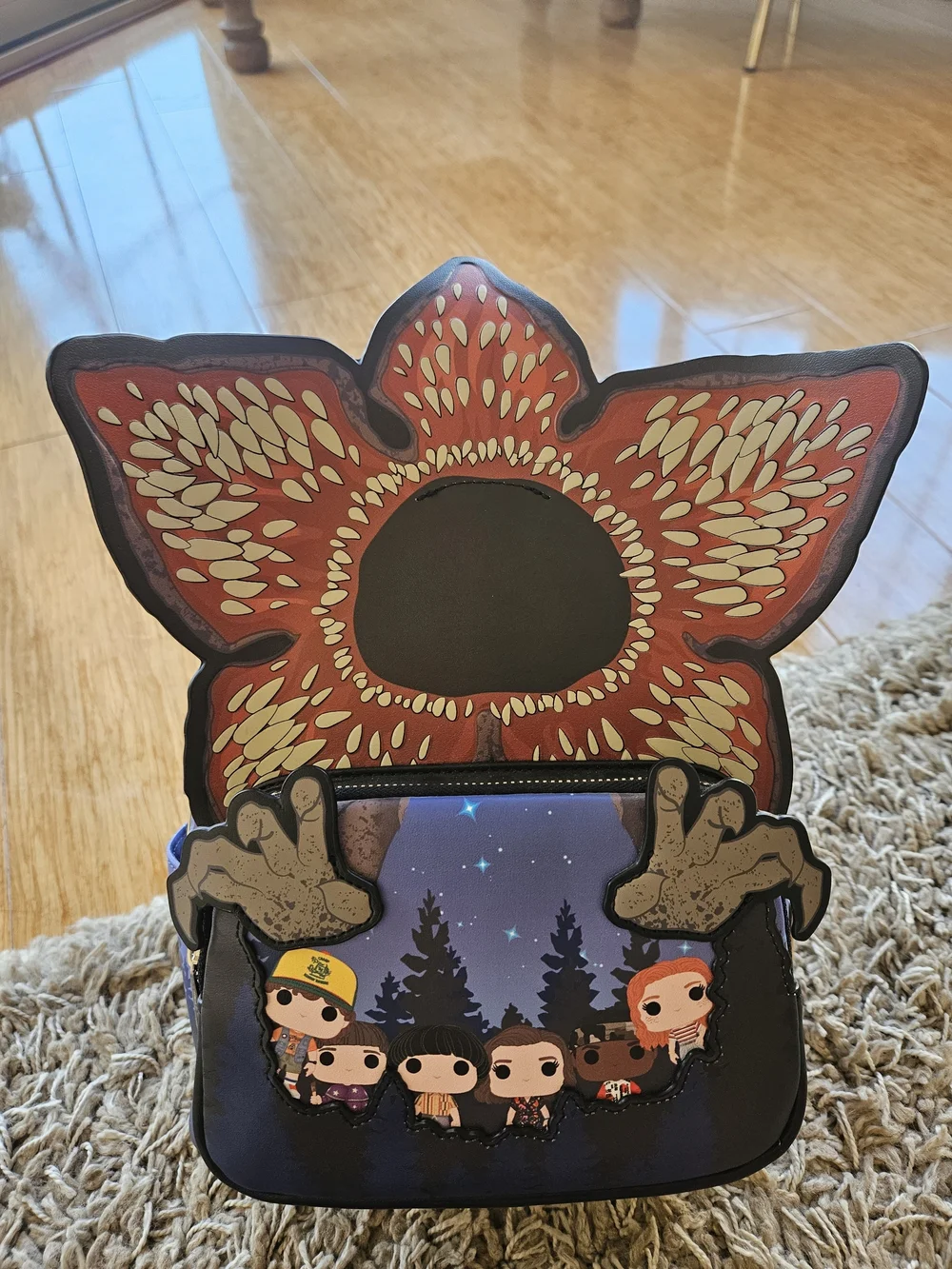 Funko Stranger Things Black and White Mini Backpack Crossbody